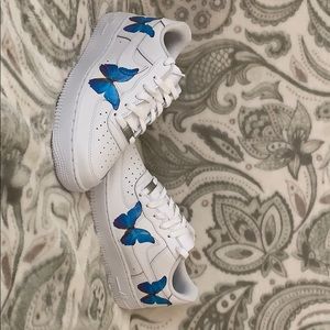 Custom Butterfly AirForce 1